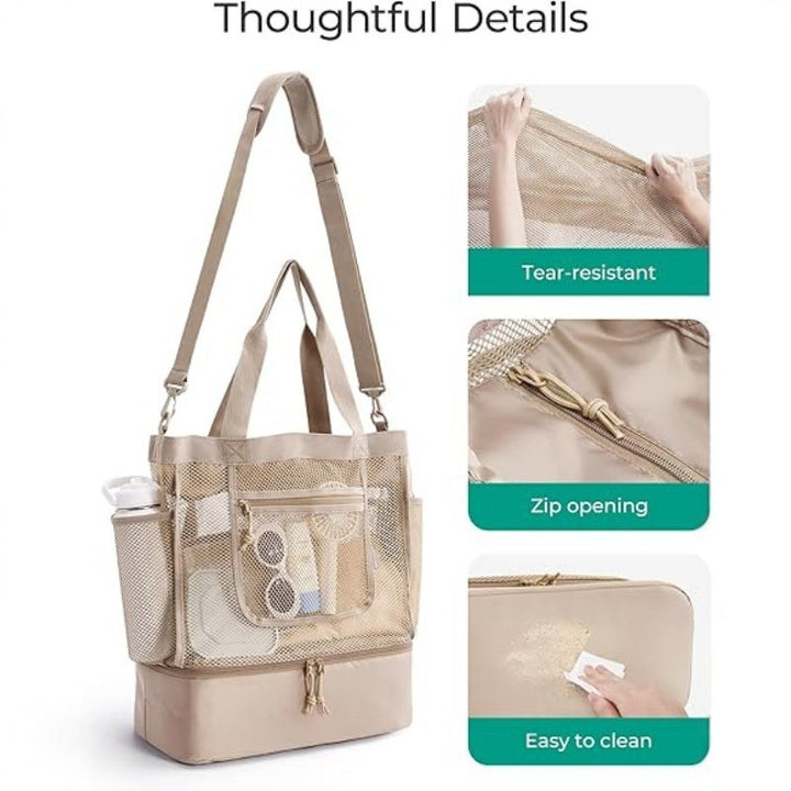 Spacious and Functional Cooler Bag with Removable Compartments Kalsten