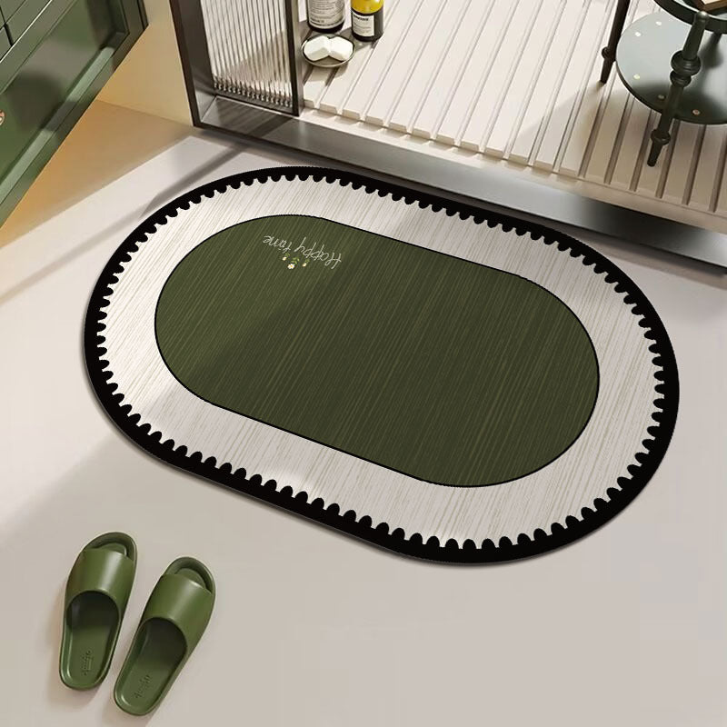 Soft Floral Bath Rug