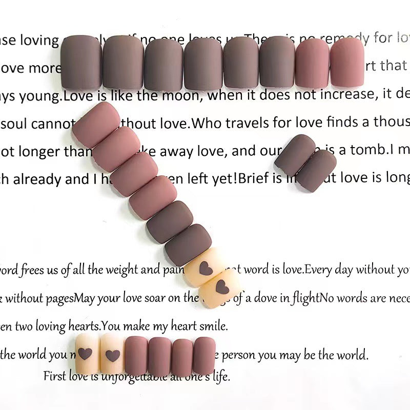 Artistic Heart Nail Art Kalsten