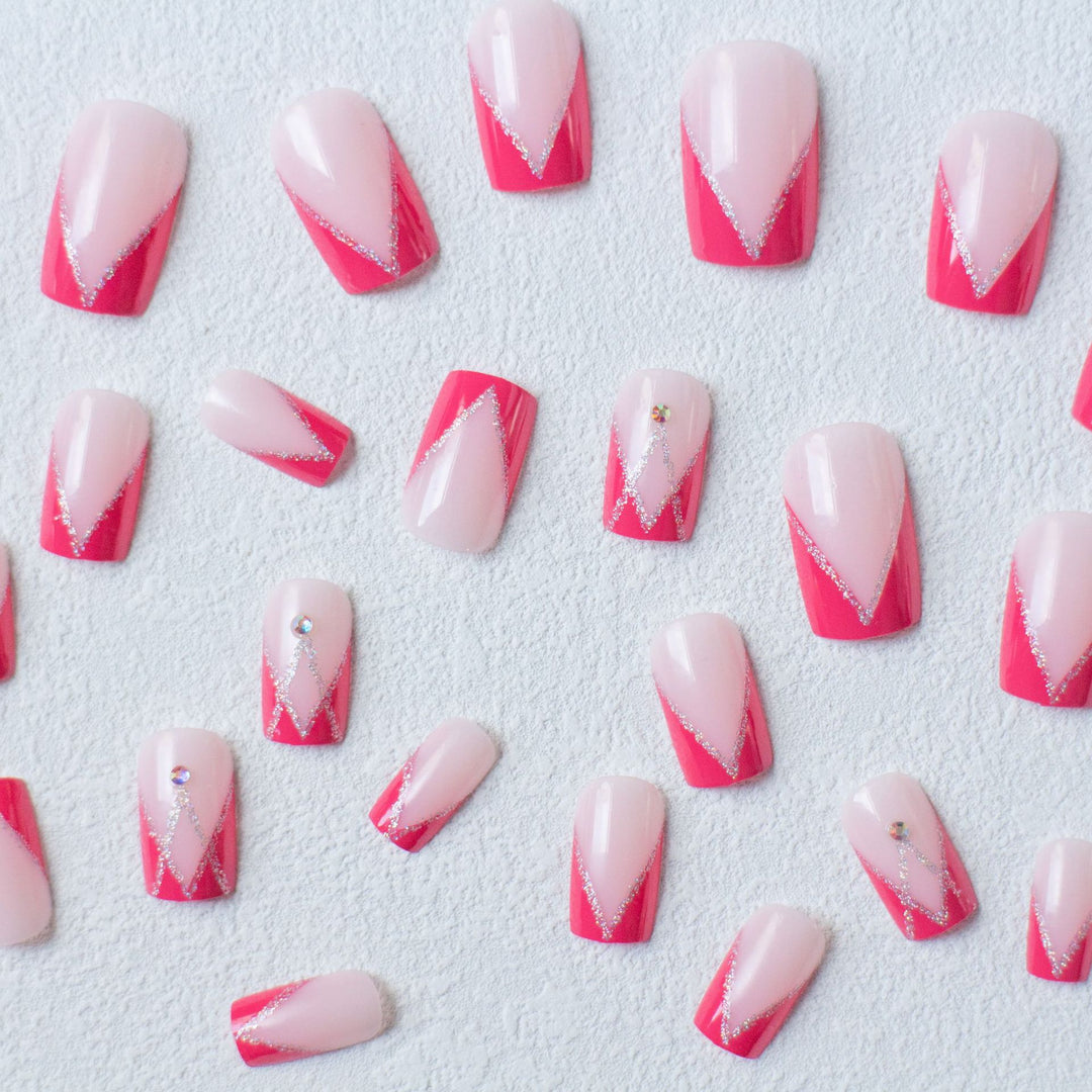 Artistic French Tip Nail Art Kit