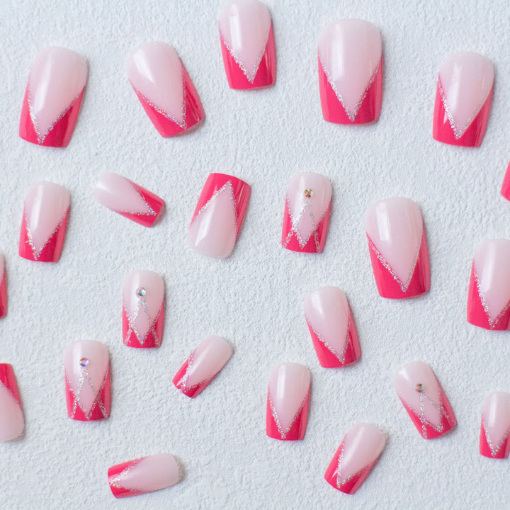 Artistic French Tip Nail Art Kit