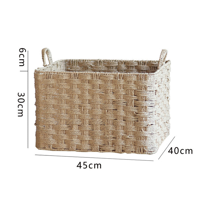 Handwoven storage basket Kalsten
