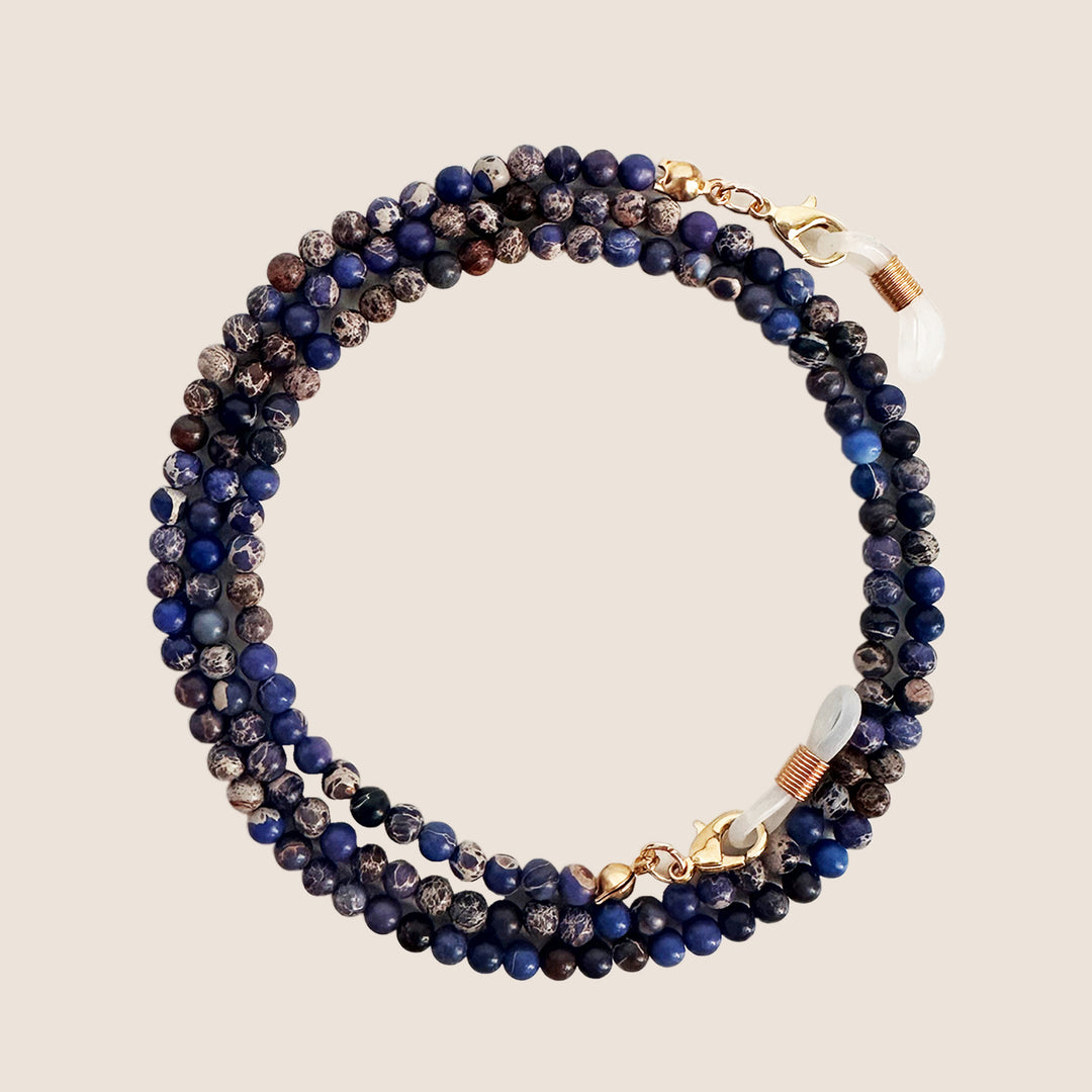 Beaded Stone Necklace Kalsten