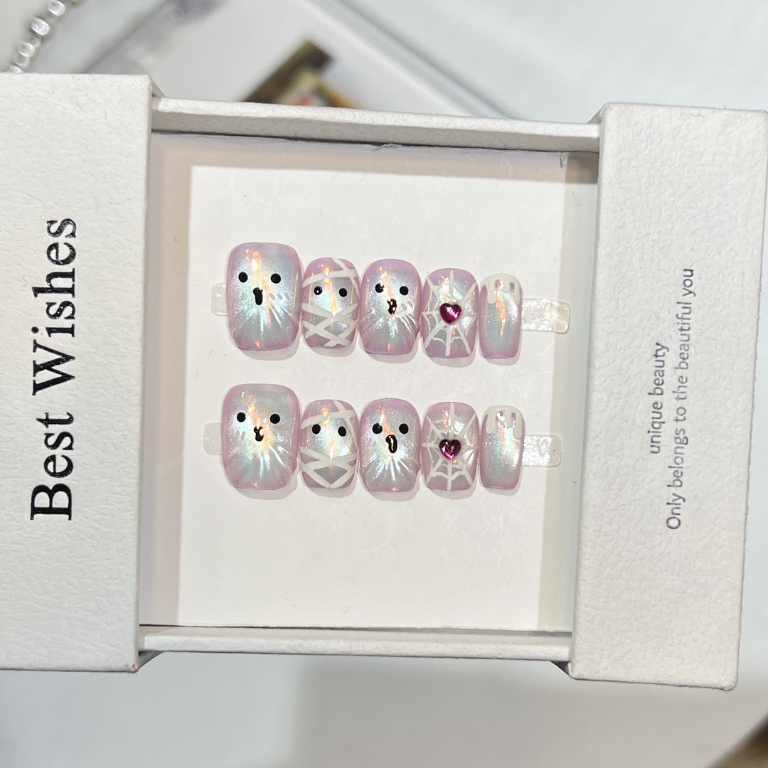 Whimsical Characters Press-On Nail Set Kalsten