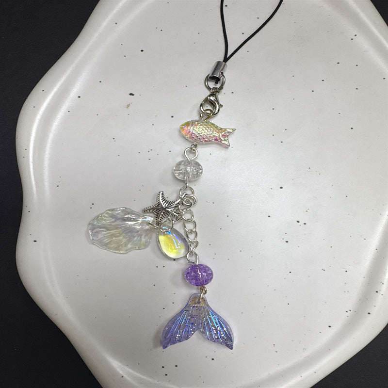Decorative Sea-Themed Charm Keychain Kalsten