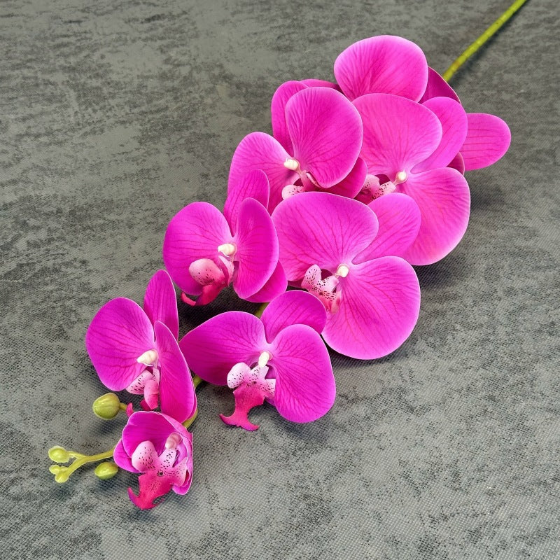 Realistic Silk Orchid Stem