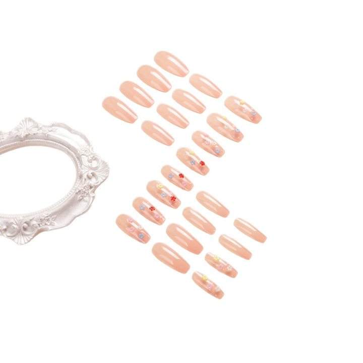 Floral Design Press-On Nail Set Kalsten
