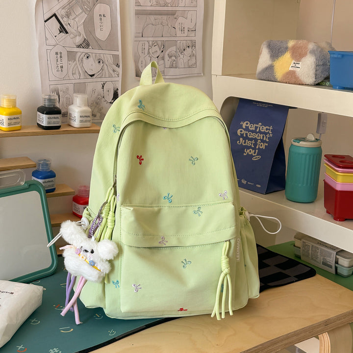 Embroidered Floral Backpacks