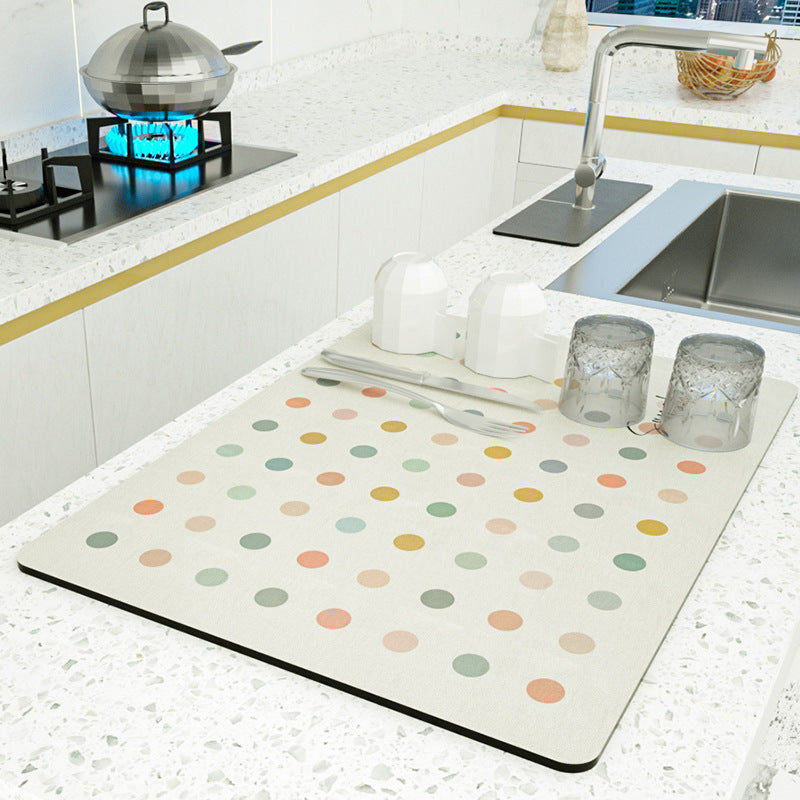 Kitchen Decor Drying Mat