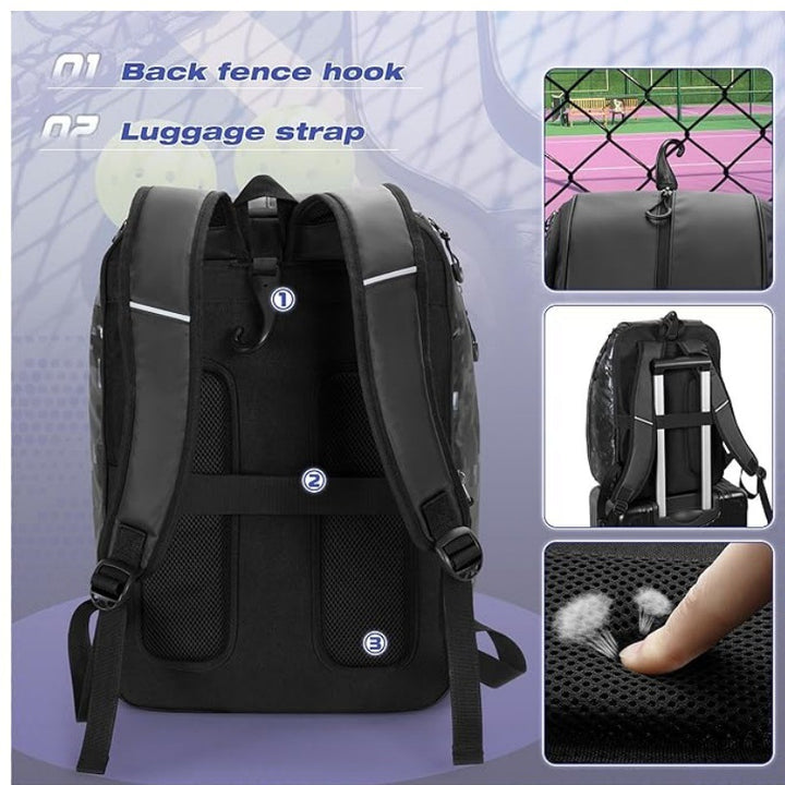Multi-Functional Sports Equipment Organizer Backpack Kalsten