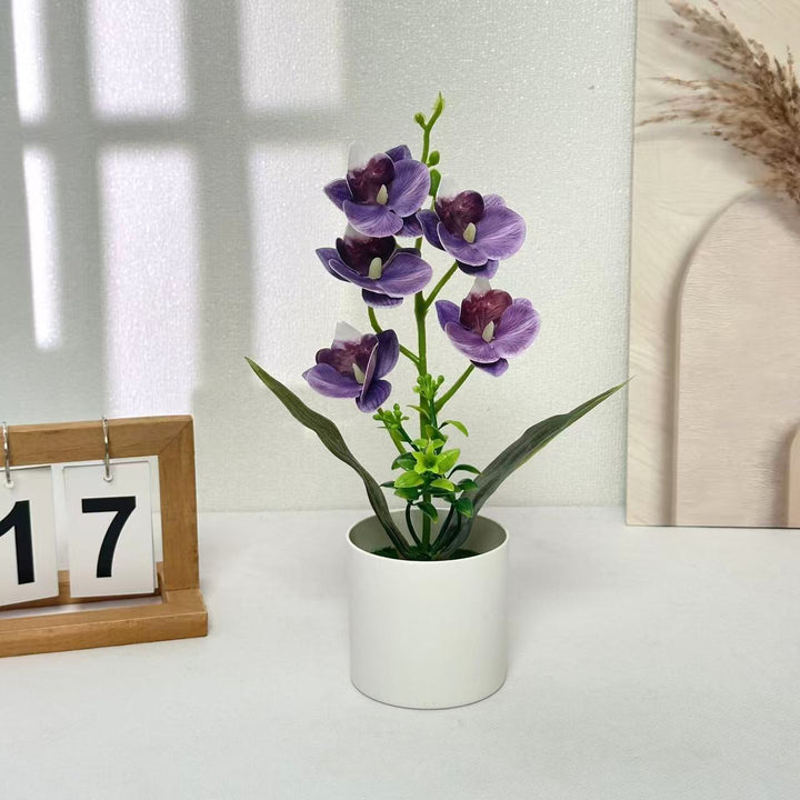 Faux Orchid Arrangement for Home Decor Display