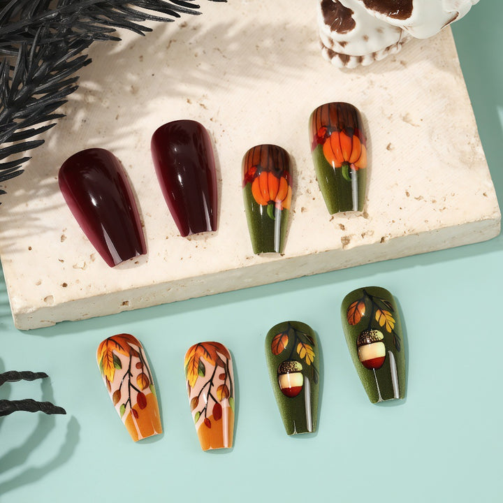 Creative Art Nails in Autumn Design Kalsten
