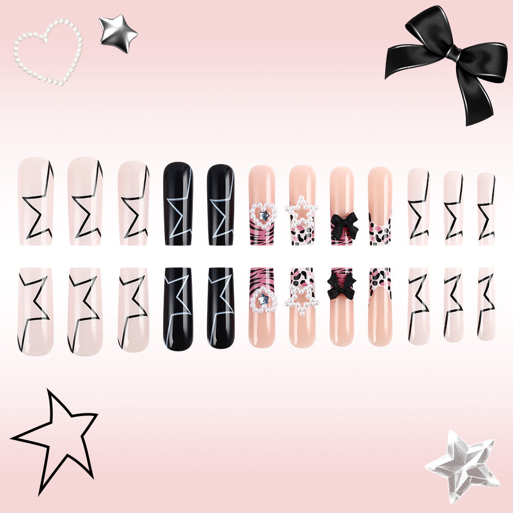 Artistic Themed Press-On Nails Kalsten