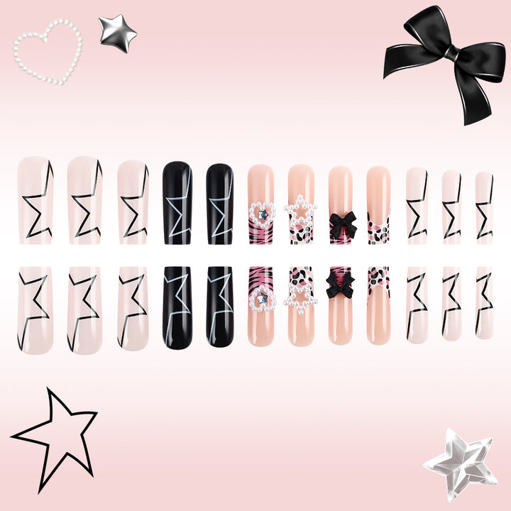 Artistic Themed Press-On Nails Kalsten
