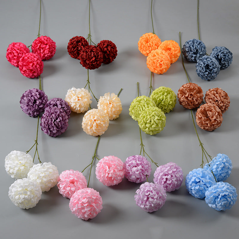 Silk Floral Stem Bouquet