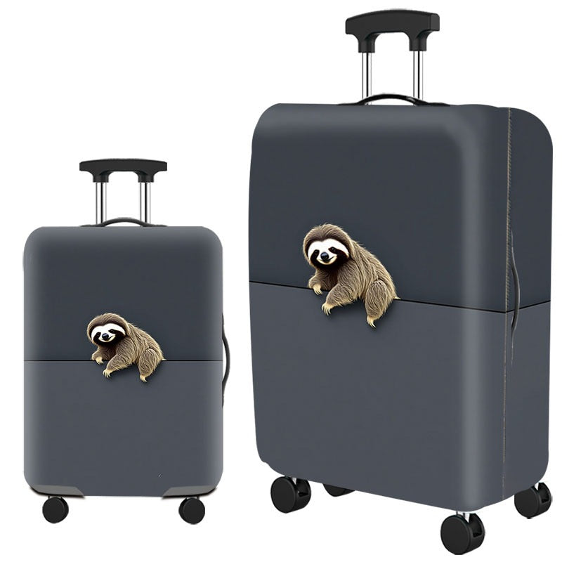 Artistic Cat-Themed Hard Shell Suitcase Kalsten