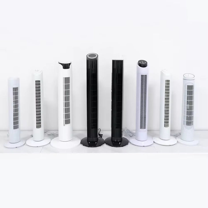 Cooling vertical oscillating tower fan with digital LED display and remote control Kalsten