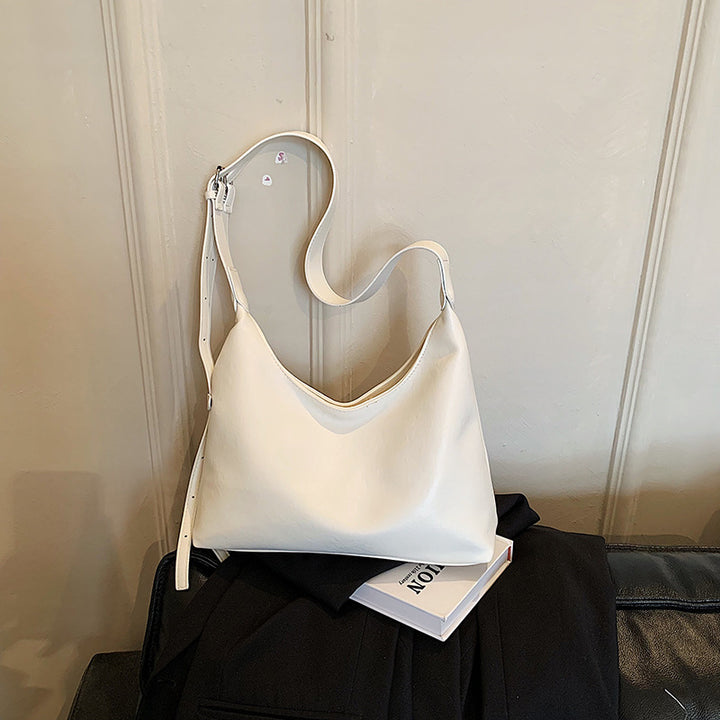 Soft Leather Minimalist Hobo Bag Kalsten