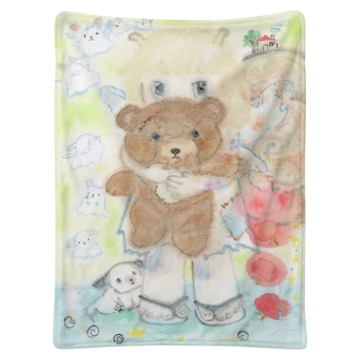 Cuddly Character-Themed Throw Blanket