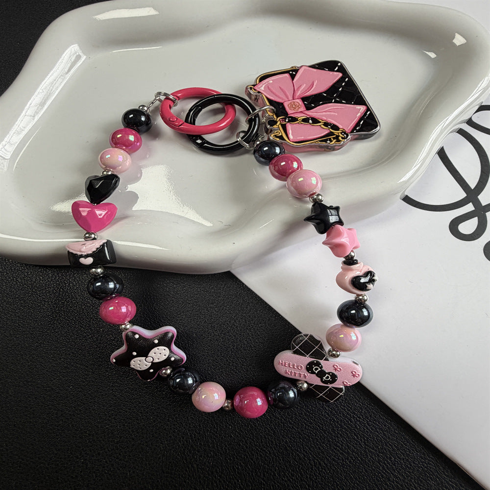 Decorative Beaded Charm Keychain Kalsten 1790135826