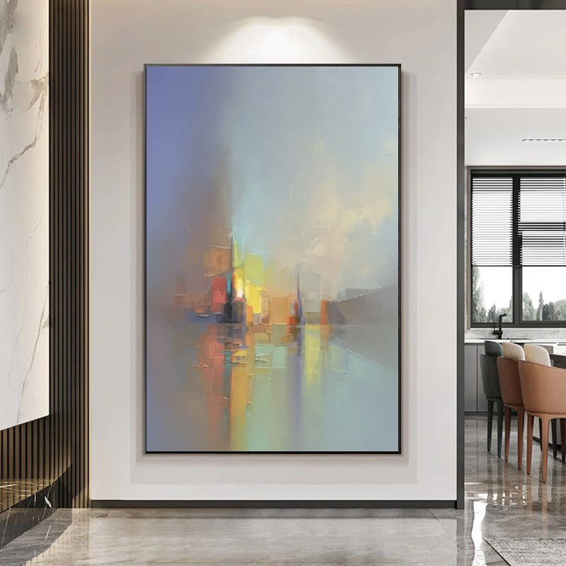 Abstract Impressionist Canvas Wall Art