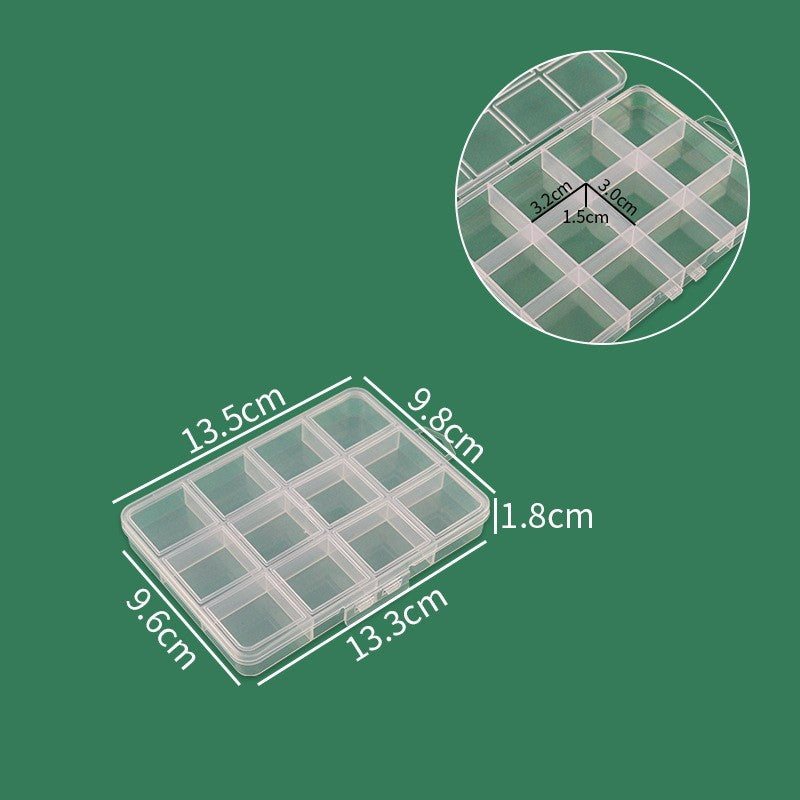 Multi-Compartment Craft Supply Box Kalsten
