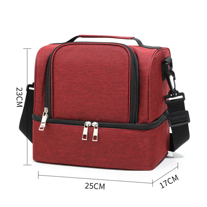Insulated Lunch Cooler Bag with Adjustable Strap