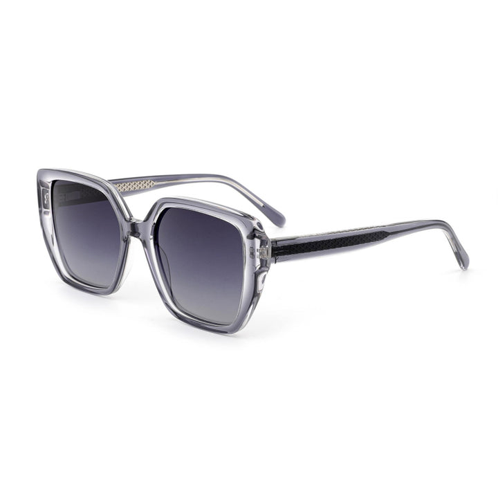 Women's sunglasses with fashionable, multifaceted frame and UV protection Kalsten
