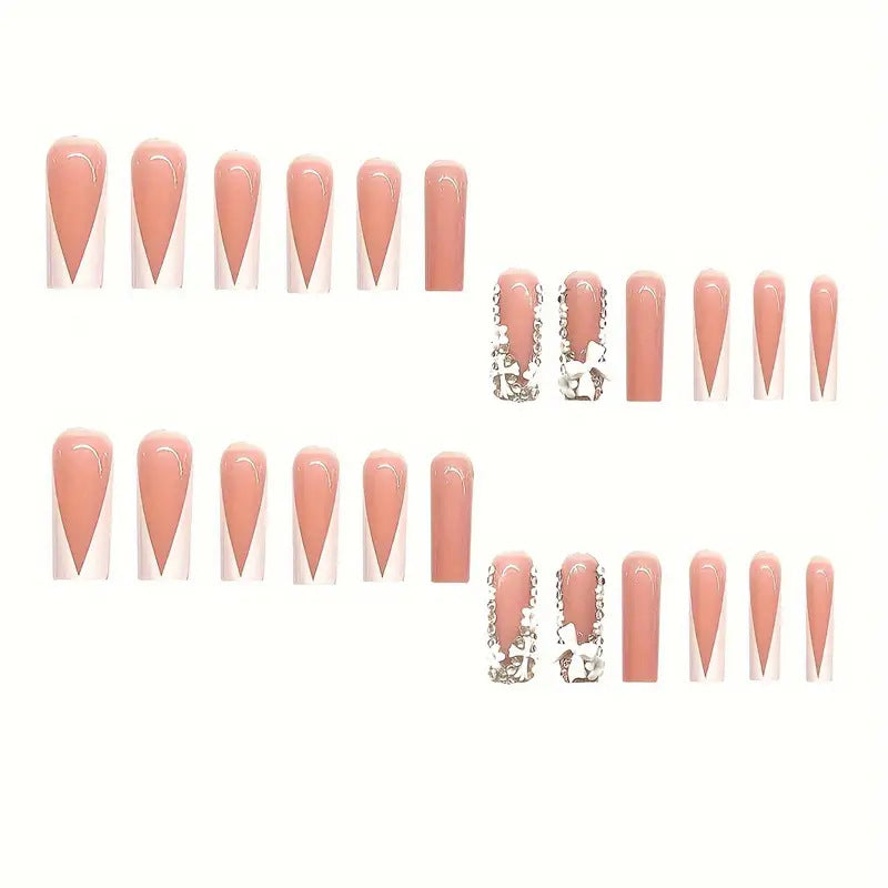 Glamorous Long Stiletto Press-On Nail Set Kalsten