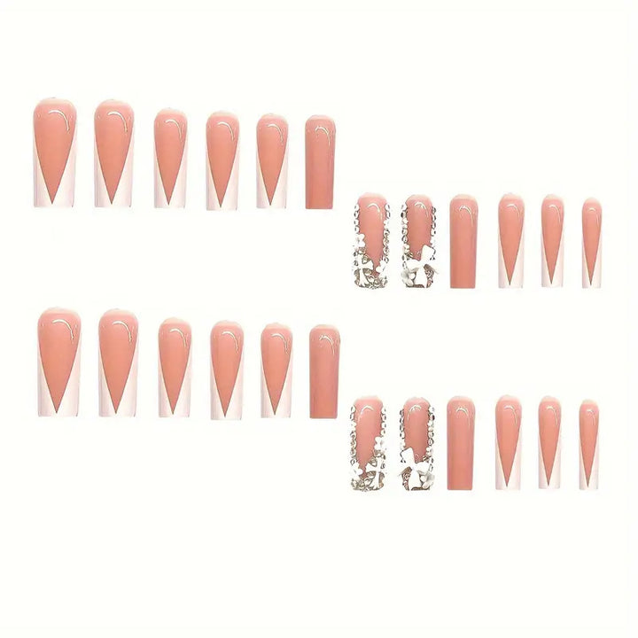 Glamorous Long Stiletto Press-On Nail Set Kalsten