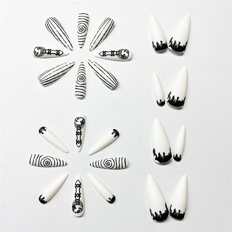 Artistic Thematic Press-On Nail Enhancements Kalsten