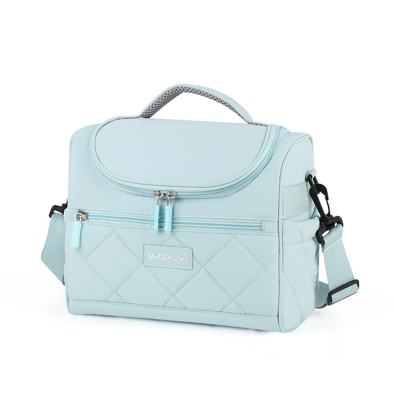 Quilted Insulated Lunch Cooler