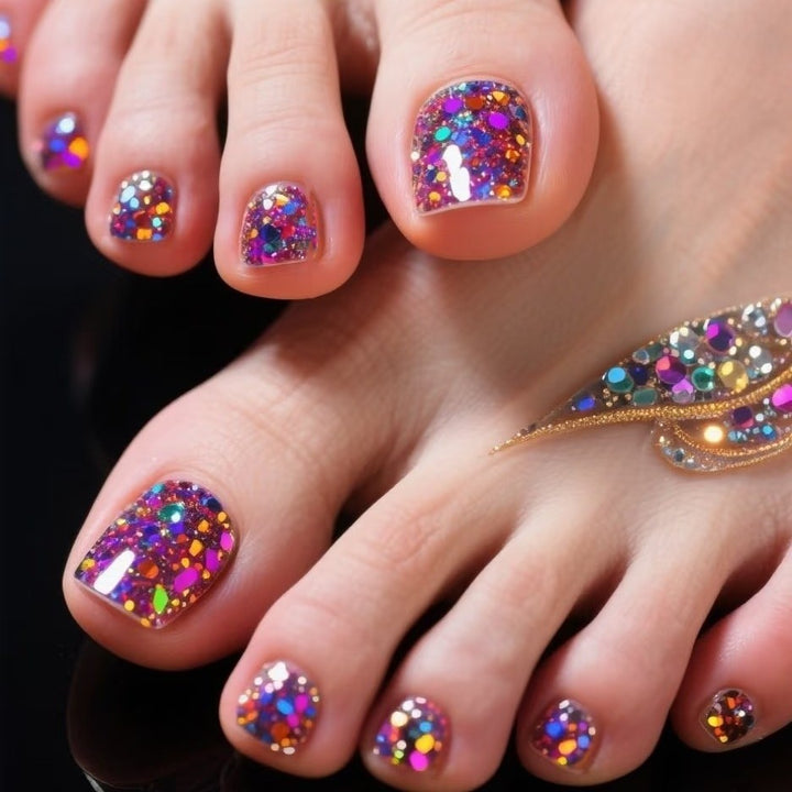 Elegant toenail art Kalsten