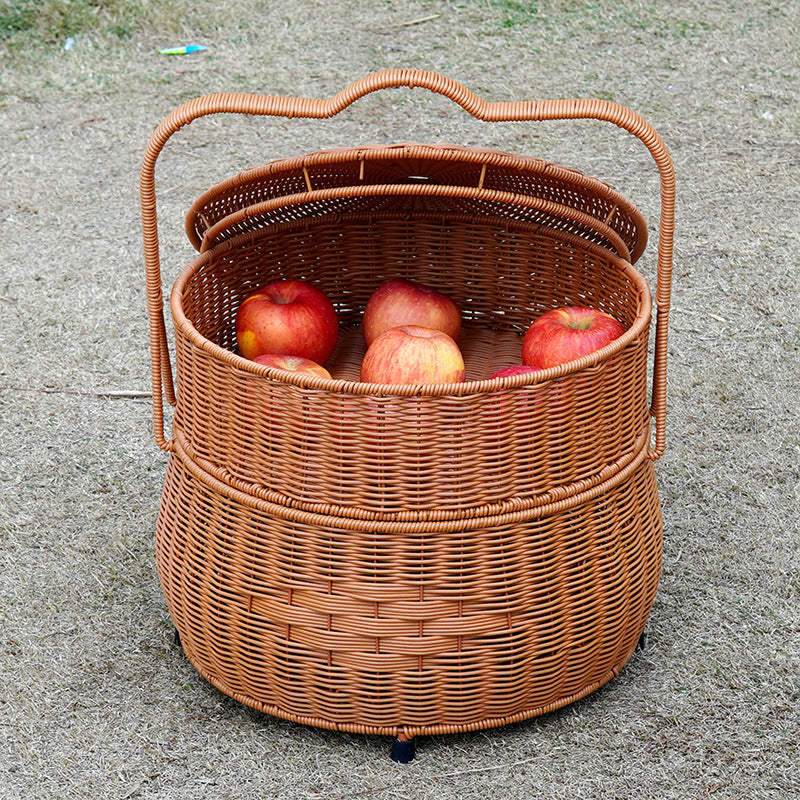 Decorative Wicker Storage Container Kalsten