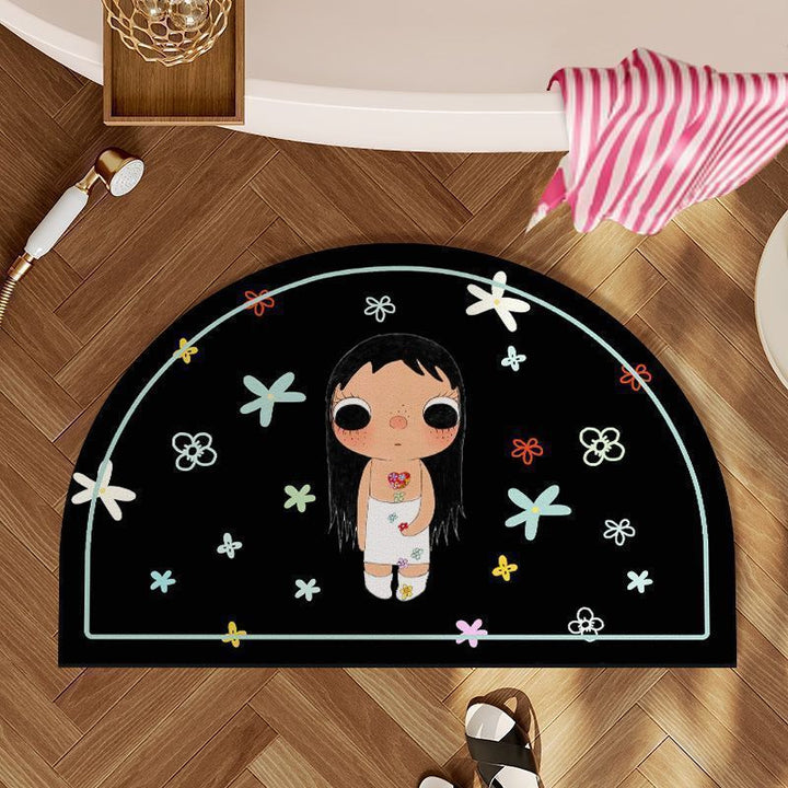 Cartoon Themed Bath Mat