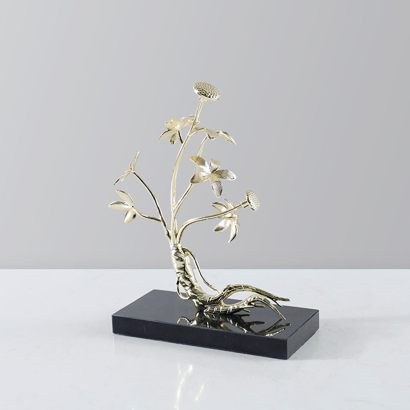 Elegant Decorative Floral Sculpture