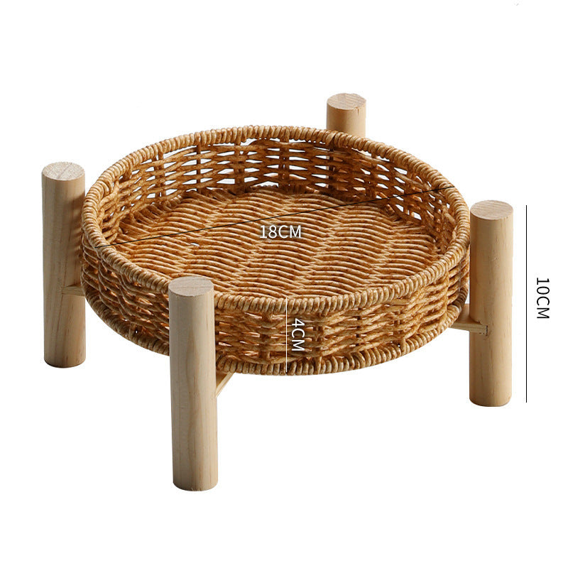 Handcrafted Wicker Storage Basket Kalsten