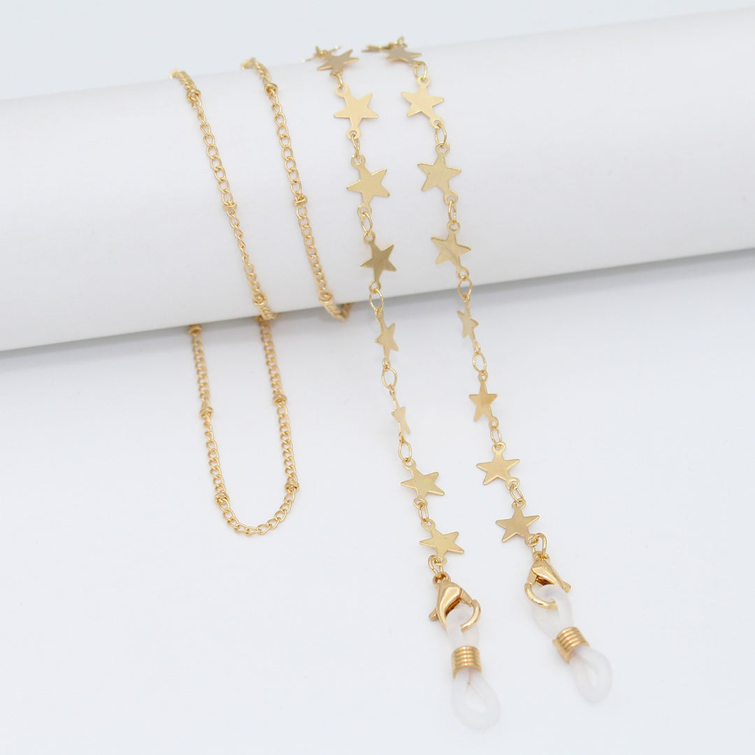 Elegant Crystal-Embellished Eyewear Chain Kalsten 1788159829