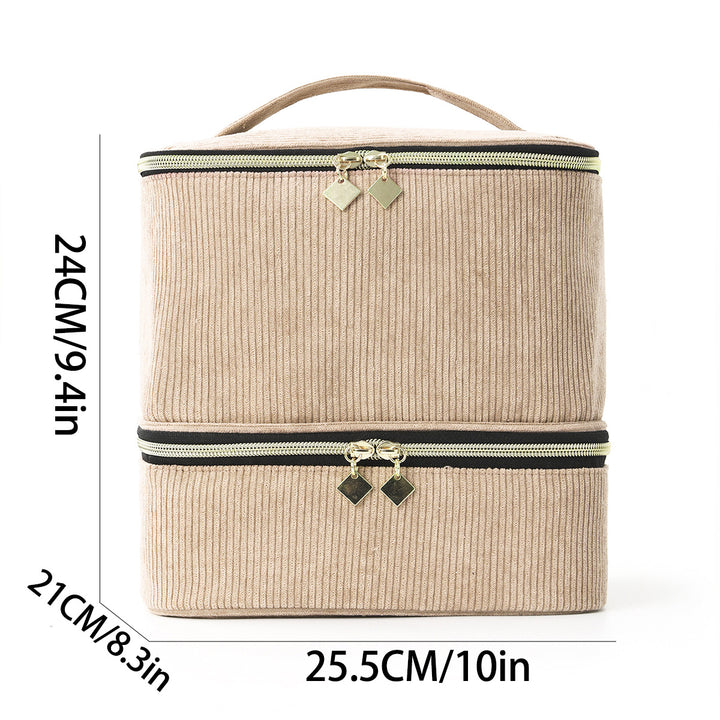 Cosmetic organizer with intelligent compartment system Kalsten