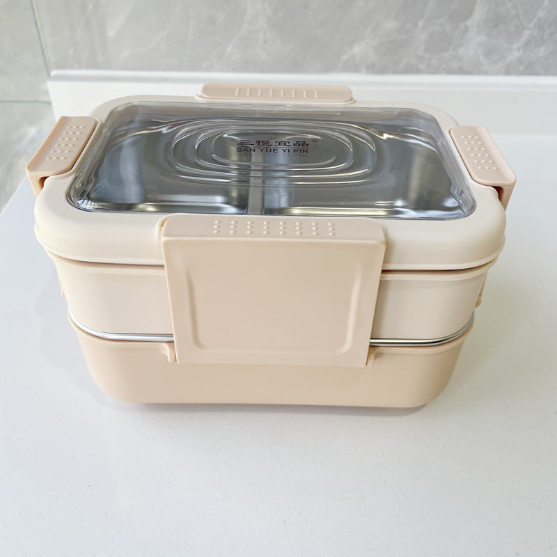 Multi-Layered Leak-Proof Food Storage Container