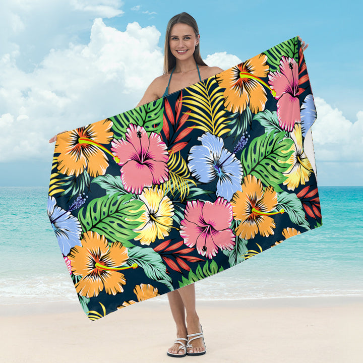 Beach towel with artistic mandala pattern Kalsten