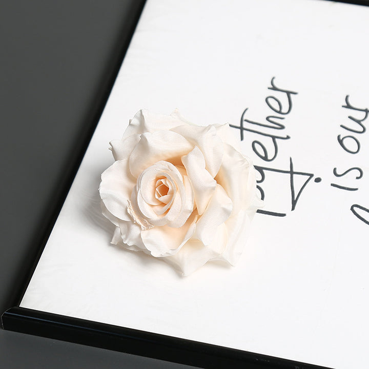Decorative Satin Flower for Home Decor Display