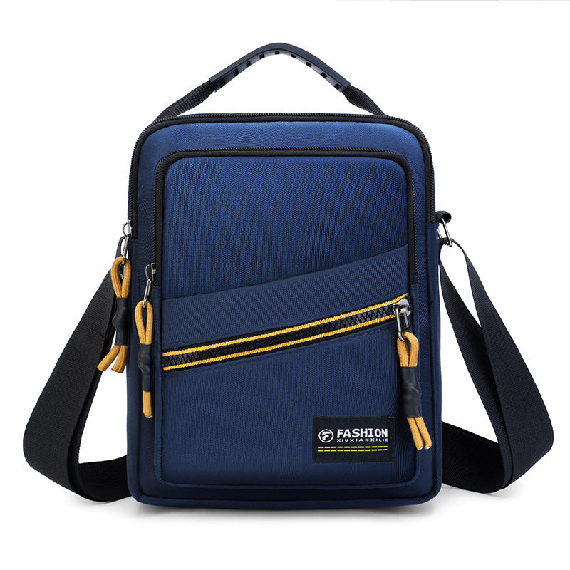 Versatile Multi-Compartment Messenger Bag Kalsten