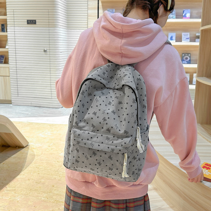 Backpack with Playful Butterfly Design Kalsten