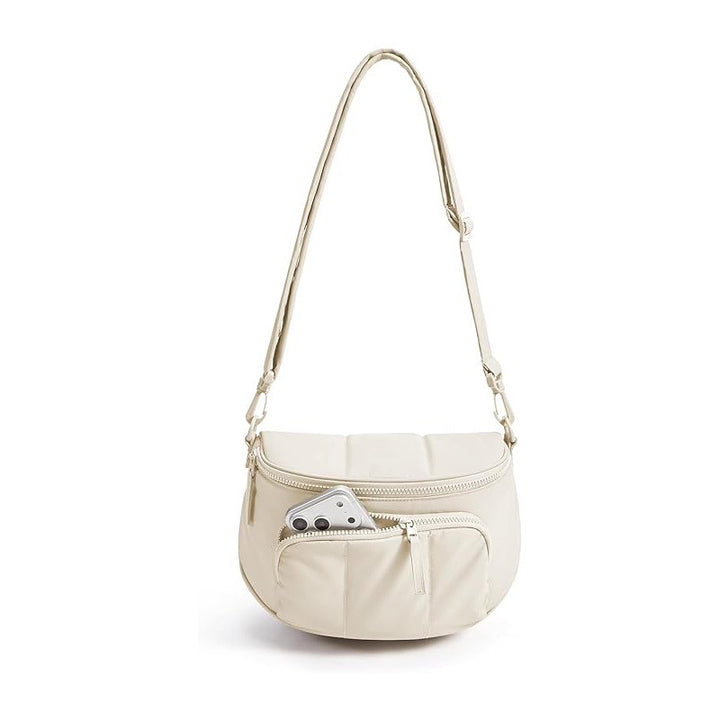 Stylish shoulder bag with detachable shoulder strap and versatile compartments Kalsten