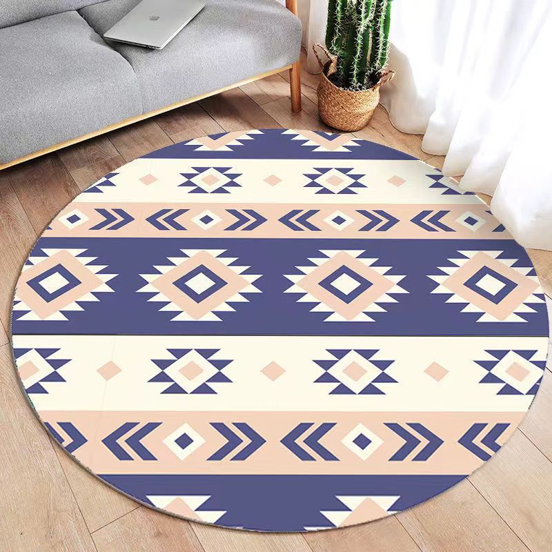 Bohemian Geometric Pattern Area Rug Kalsten