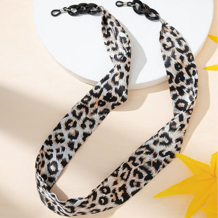 Chic Animal Print Eyewear Chain Kalsten