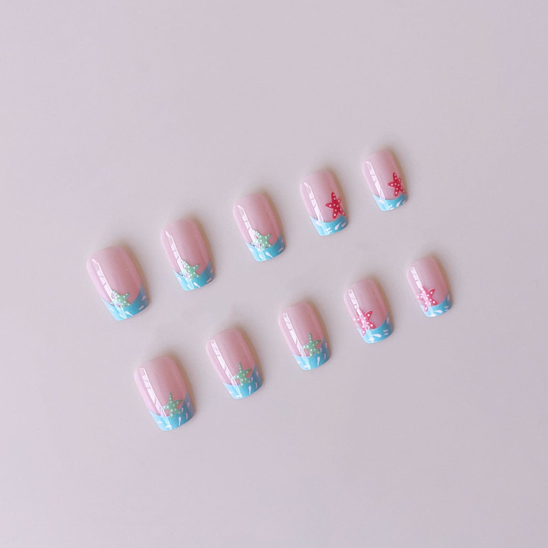 Creative Nail Art Set with Tropical Beach Style Kalsten