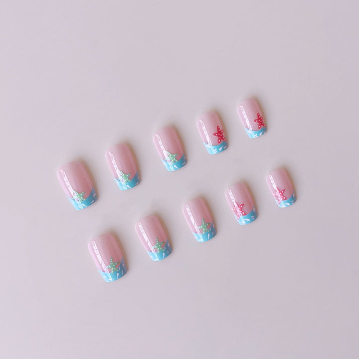 Creative Nail Art Set with Tropical Beach Style Kalsten