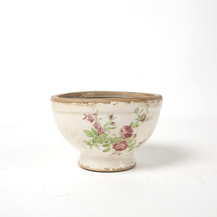 Floral Ceramic Planter Kalsten
